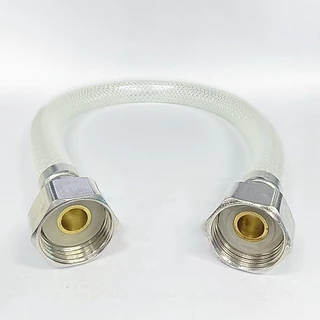 🔥ถูกที่สุด🔥มาดามก๊อก แกนทองเหลือง สายน้ำดี PVC เสริมใยแก้ว หัวน๊อตวัสตุสแตนเลสแท้ ไม่แตกง่าย ไม่รั่วซึม MA-I-612