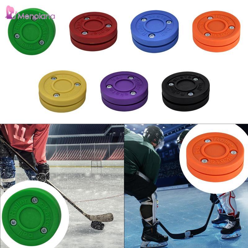 [Menolana] Roll Hockey Puck Ice Hockey Puck ของขวัญมัลติฟังก์ชั่นช้า Street Hockey Training Puck for