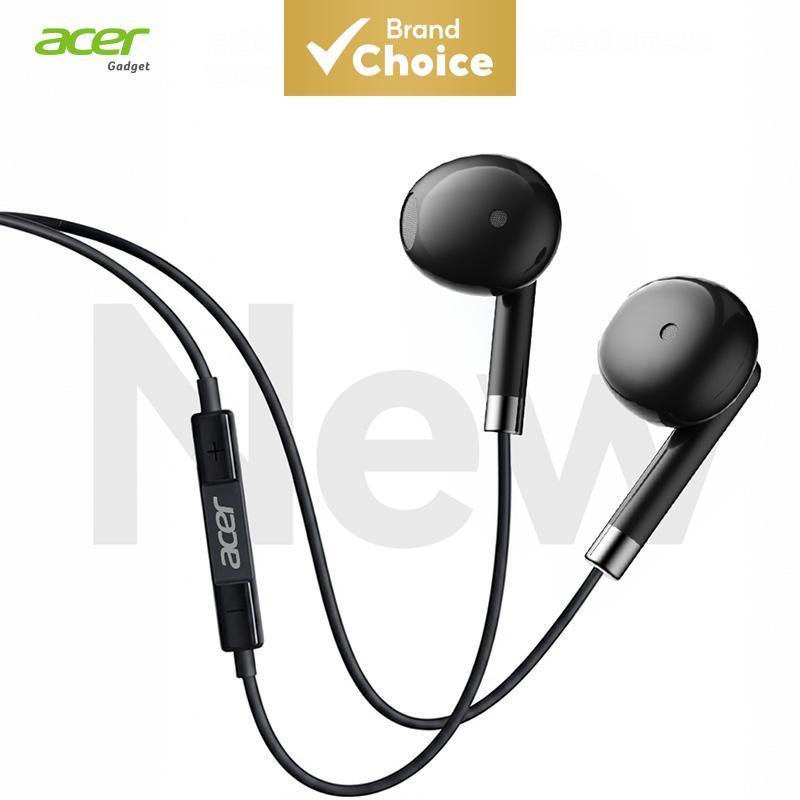 Acer OHW356 หูฟังแบบมีสาย Type-C หูฟังในตัว Sensitive พร้อมไมโครโฟนชุดหูฟังเสียงทุกวันโทรหูฟังสําหรั