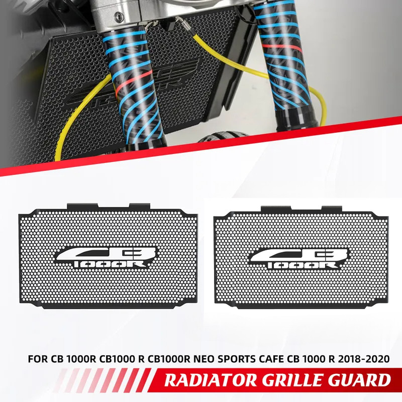 CB1000R หม้อน้ําสําหรับ Honda CB 1000R CB1000 R CB 1000 R 2018-2020 หม้อน้ํา Grille GUARD Cover ป้อง