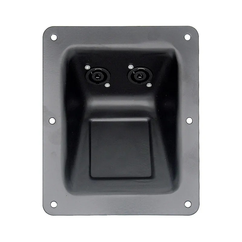 1PC Square ลําโพง Terminal Double NL4 ซ็อกเก็ตอินพุตแผ่น 170*140 สําหรับลําโพงแบบพกพาสาย Array คอนโซ