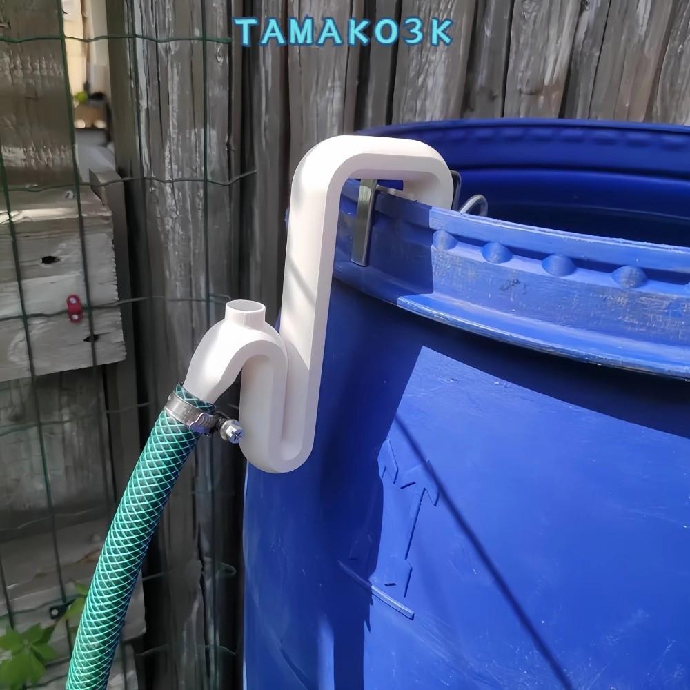 TAMATO ท่อโอนน้ําฝน, กลไก PP Siphon ท่อน้ําล้น, ระบบระบายน้ําติดตั้งง่าย Self-priming Design Self-priming Siphon ท่อ Rainwater Management
