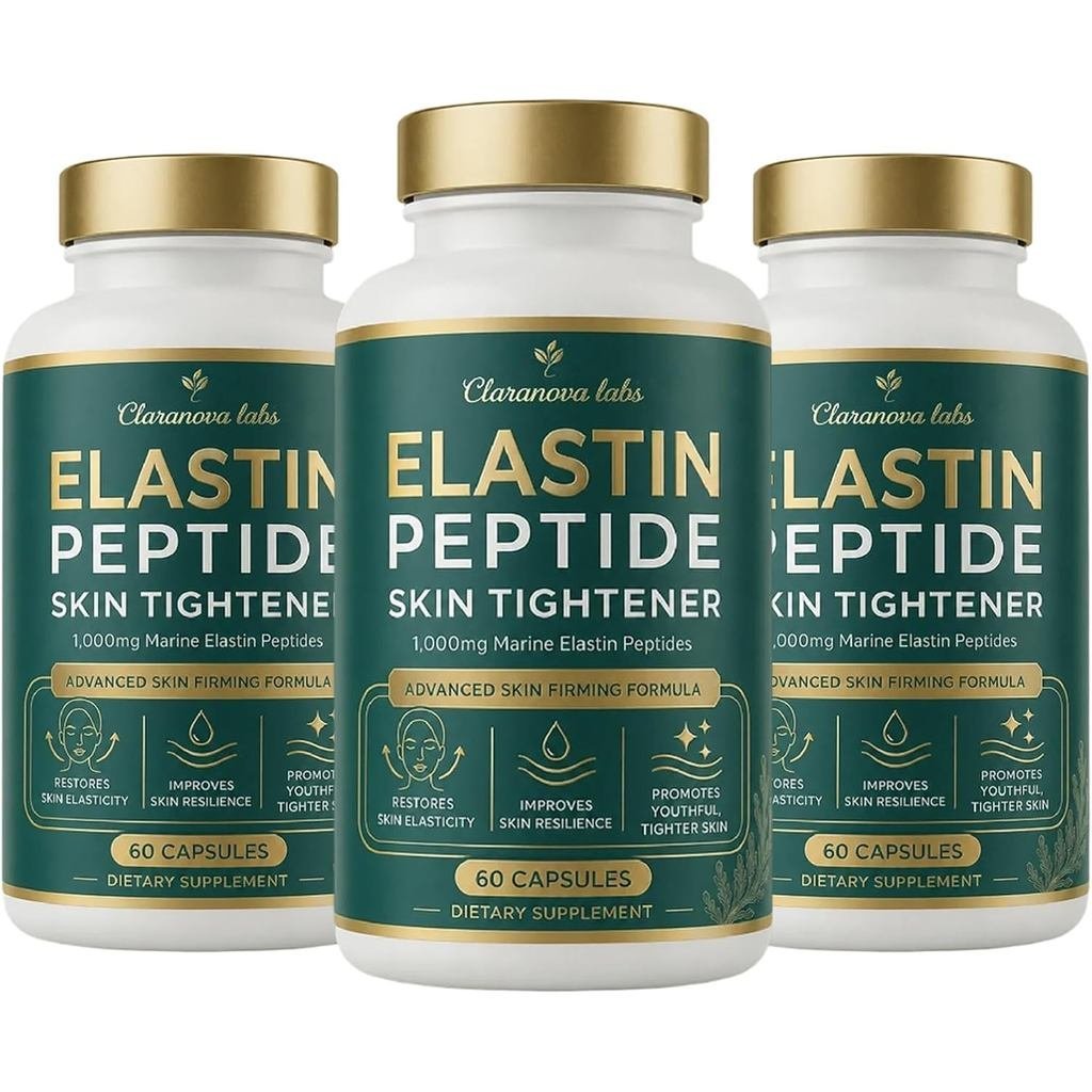 สูตร Klaranova Elastin Peptide 1,000 มก. Marine Elastin Peptide (3 ชิ้น)