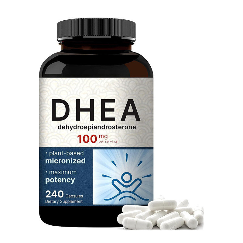 สินค้าขายดี เครื่องวัดการคายน้ํา Xiongke DHEA แคปซูล DHEA แคปซูล โรงงานขายส่ง 60 แคปซูล