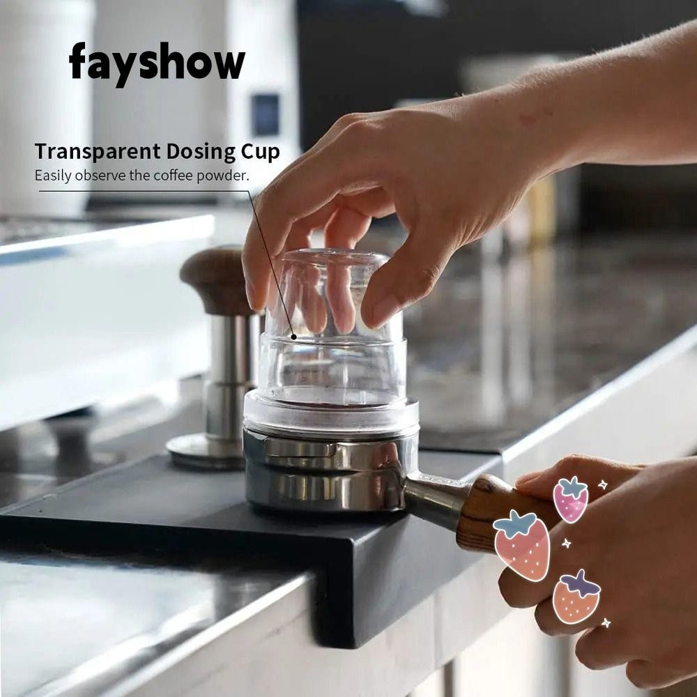 FAY Espresso Dosing Cup, Universal Coffeeware Coffee Dosing Cup, Accessories Stacking Espresso Essen
