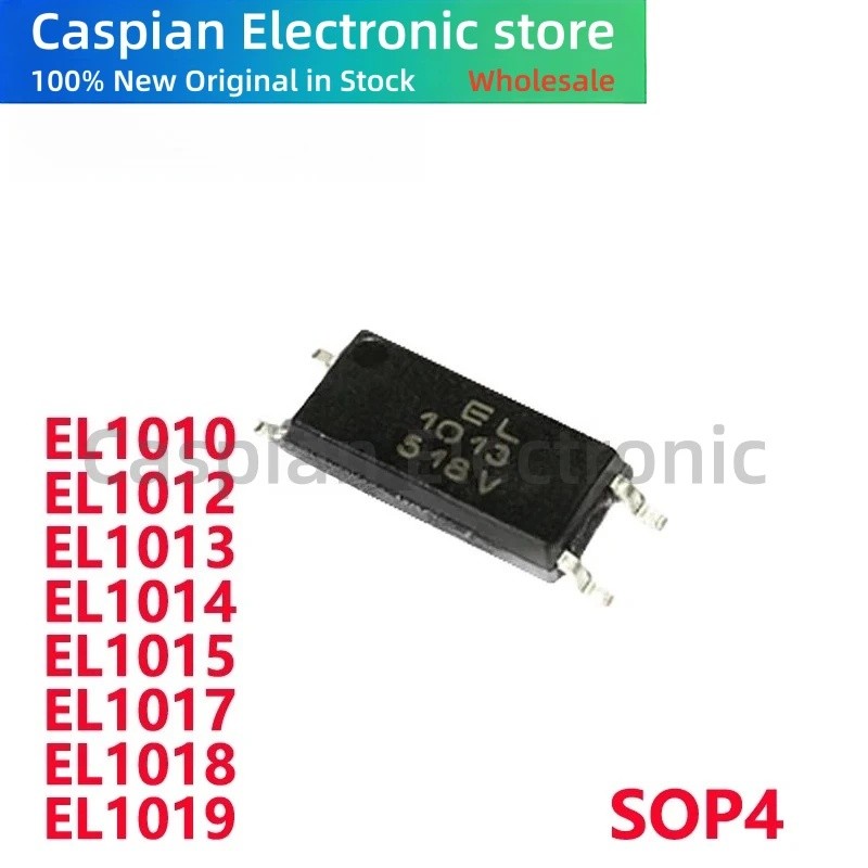 5PCS EL1010 EL1012 EL1013 EL1014 EL1015 EL1017 EL1018 EL1019 SOP4 photocoupler ชิปในสต็อกขายส่ง