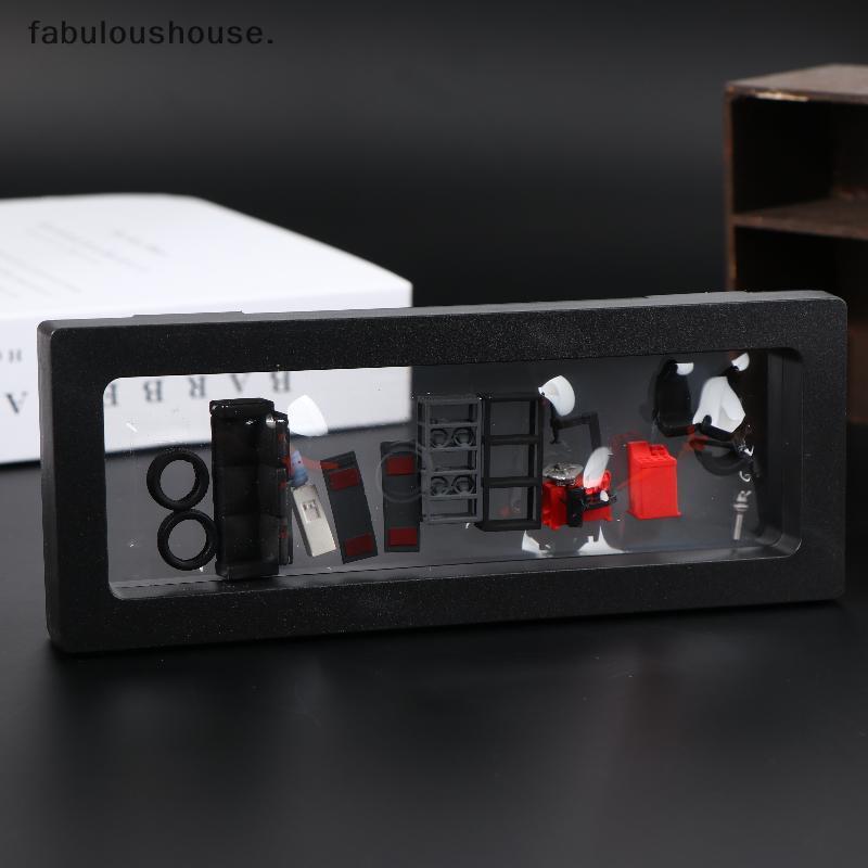 FLTH 12 ชิ้น/เซ็ต 1/64 รถซ่อมเครื่องมือชุด Micro โรงรถฉากจอแสดงผล Props อุปกรณ์เสริม FLTH