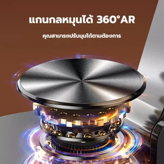 JQVITEK ขาตั้งโทรศัพท์โลหะพับได้หมุนได้ 360° ขาตั้งโทรศัพท์ตั้งโต๊ะพกพาสะดวก