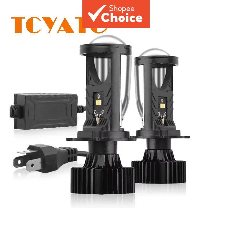 Tcyato H4 เลนส์ไฟหน้า LED 12v Y6d รถสากลรถจักรยานยนต์หลอดไฟแบบบูรณาการ Y7