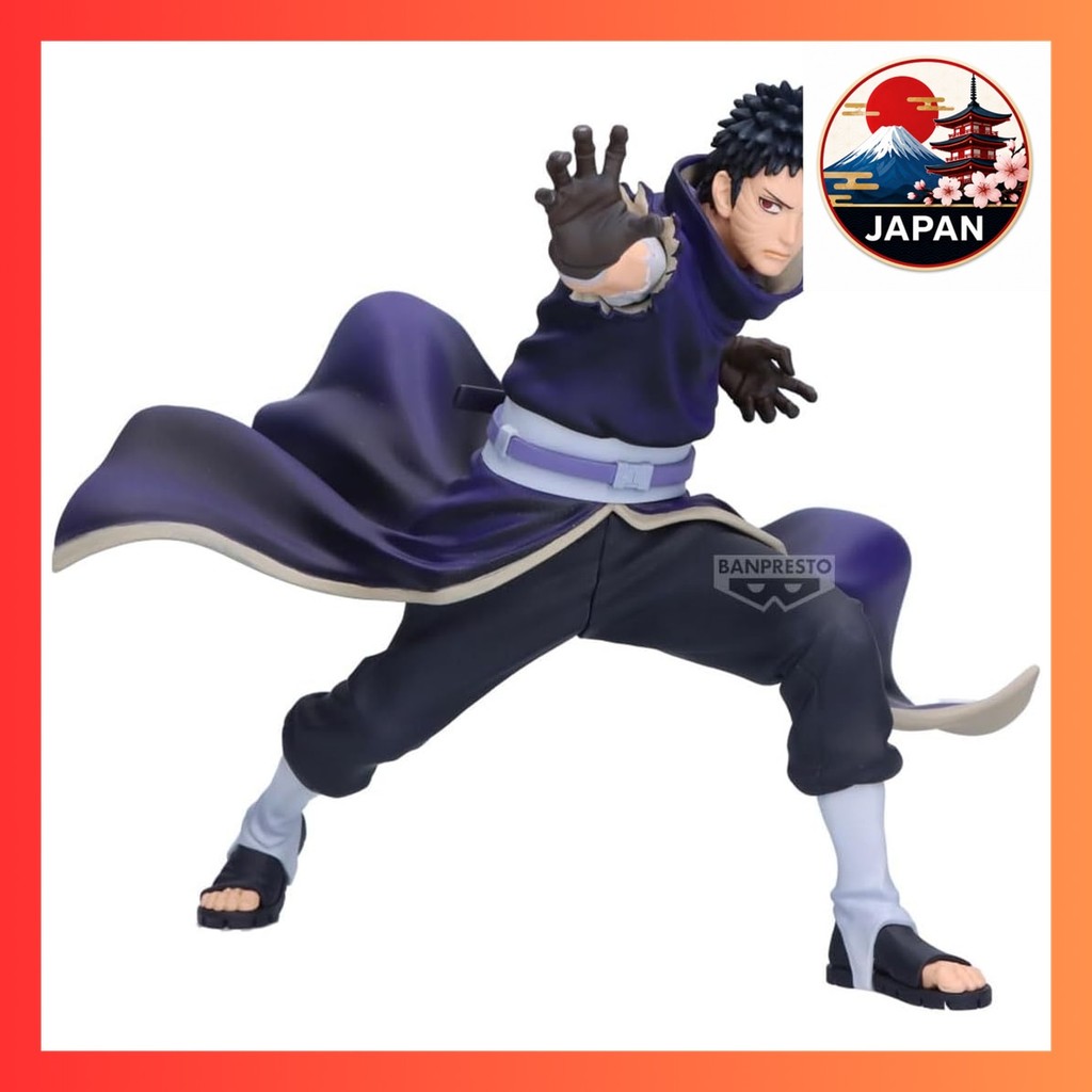 ［Directly from Japan］Banpresto NARUTO #63 Obito Uchiha (72 series) (ver.B) Vibration Star Figure【Pri