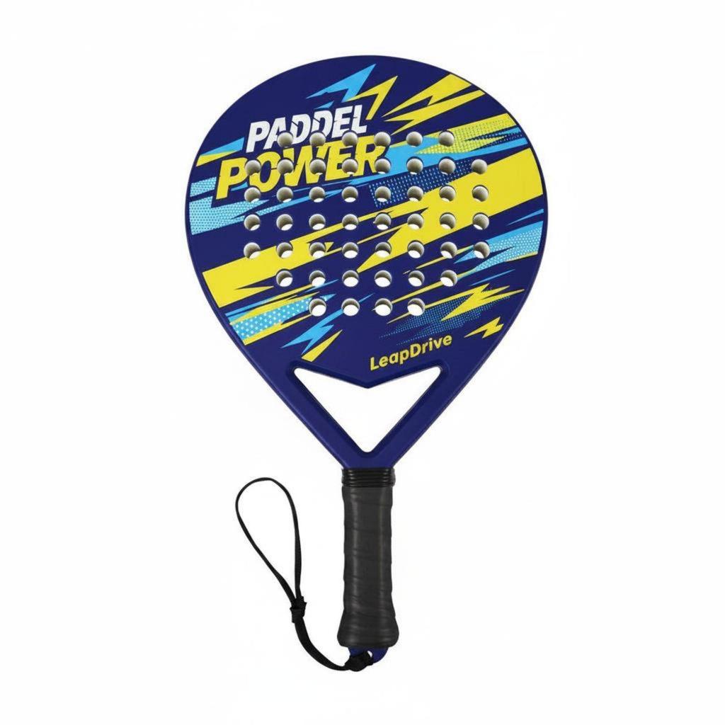 [zcins] Youth Padel Racket Ergonomic Paddle Accessory พร้อมคอสามเหลี่ยมสําหรับใช้ชายหาดกลางแจ้งและศา