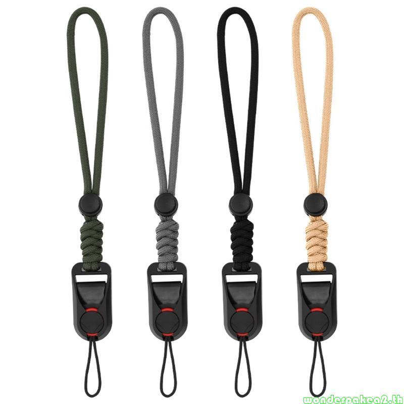 Wonderpakea2 สายรัดข้อมือกล้องสากล Lanyard Cotton Braide Camera Hand Grip Rope