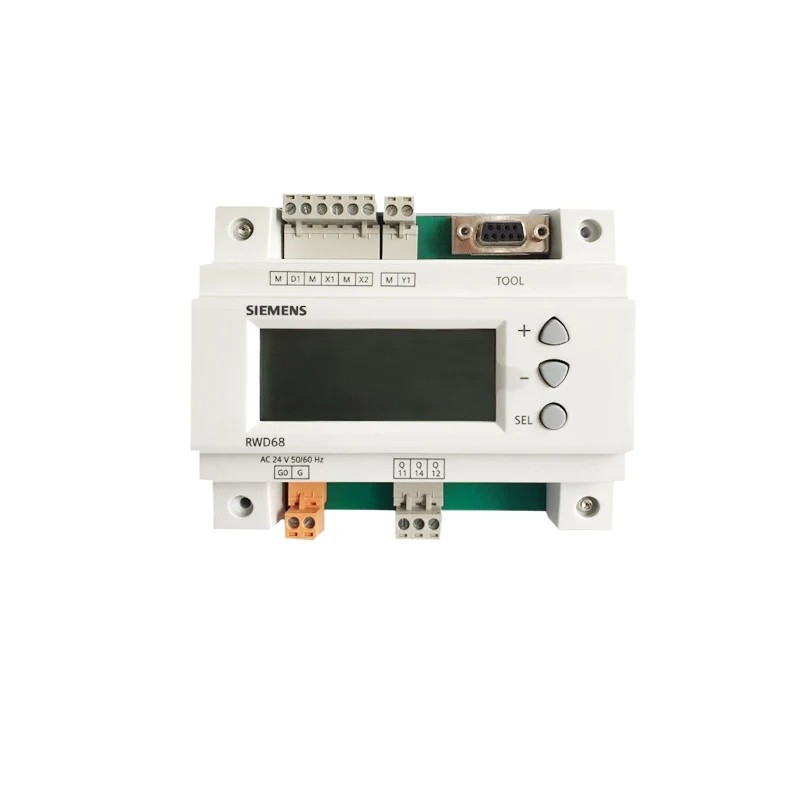 ยี่ห้อใหม่ SIEMENS Universal Controller RWD62 RWD68 อุณหภูมิ Chilled Water Control วาล์วอุณหภูมิห้อง