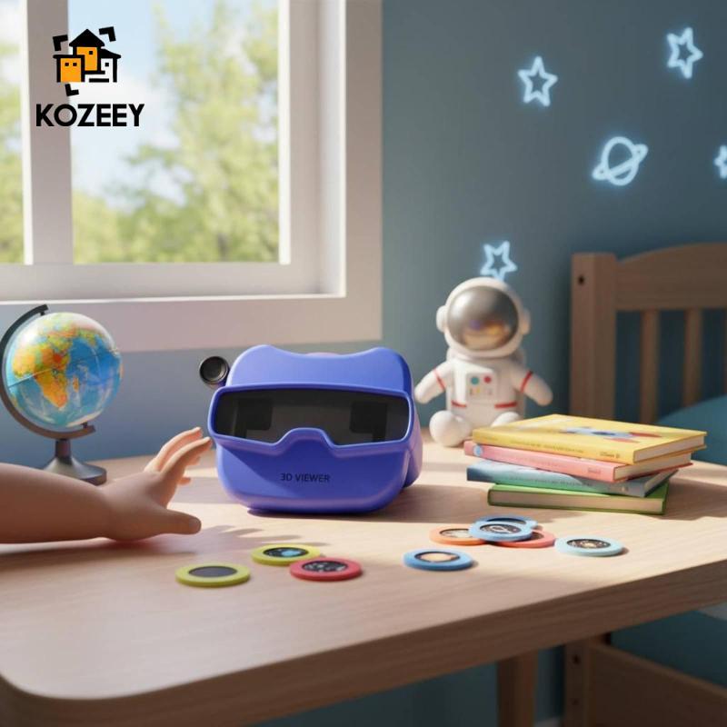 KOZEEY สไลด์ Viewer การศึกษา Viewer ใช้งานง่ายของเล่นเด็ก