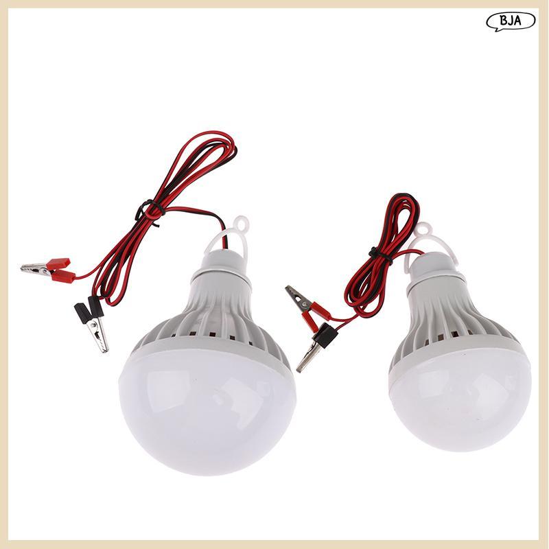 BJA 12V LED โคมไฟแบบพกพาหลอดไฟ LED 9W 12W Outdoor Camp เต็นท์ Night แขวน BJA