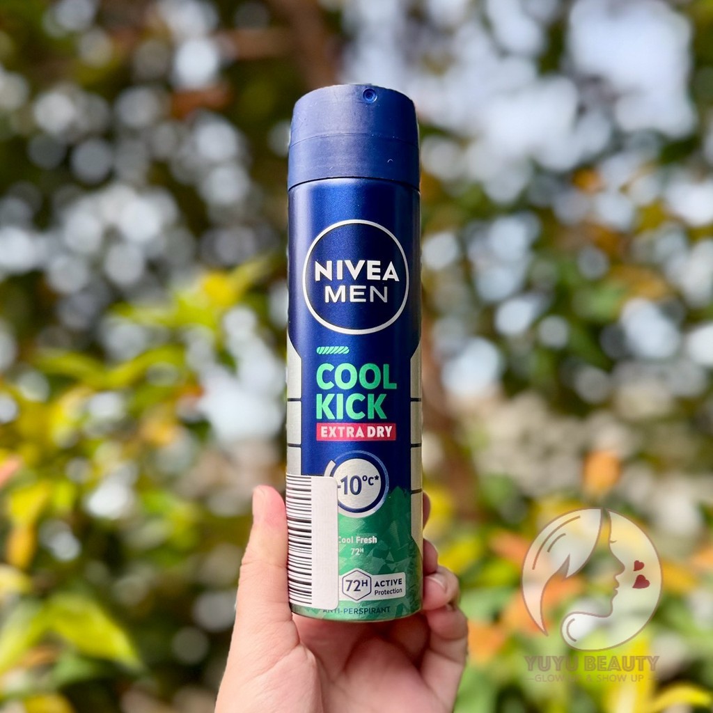 Nivea Men Spray Cool Kick Cool Fresh 150 Ml.