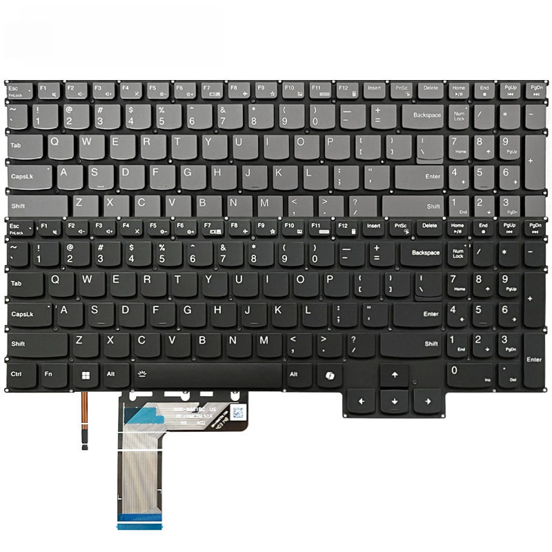 ใช้กับแป้นพิมพ์โน้ตบุ๊ก Lenovo Lenovo Legion 5 16IRX9 83DG 83EW ใหม่และดั้งเดิม