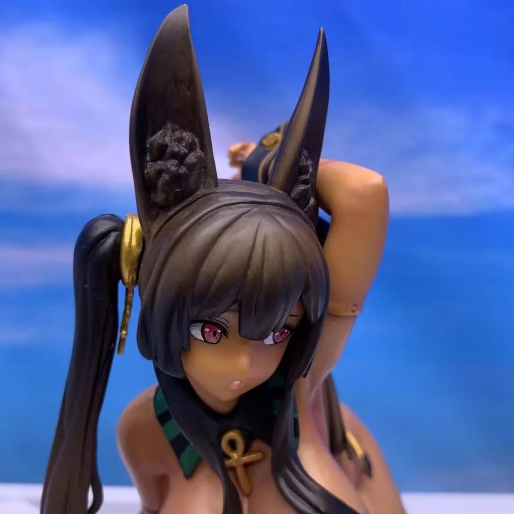 Fate series Anubis Bunny Girl Lying Pose PVC Action Figure