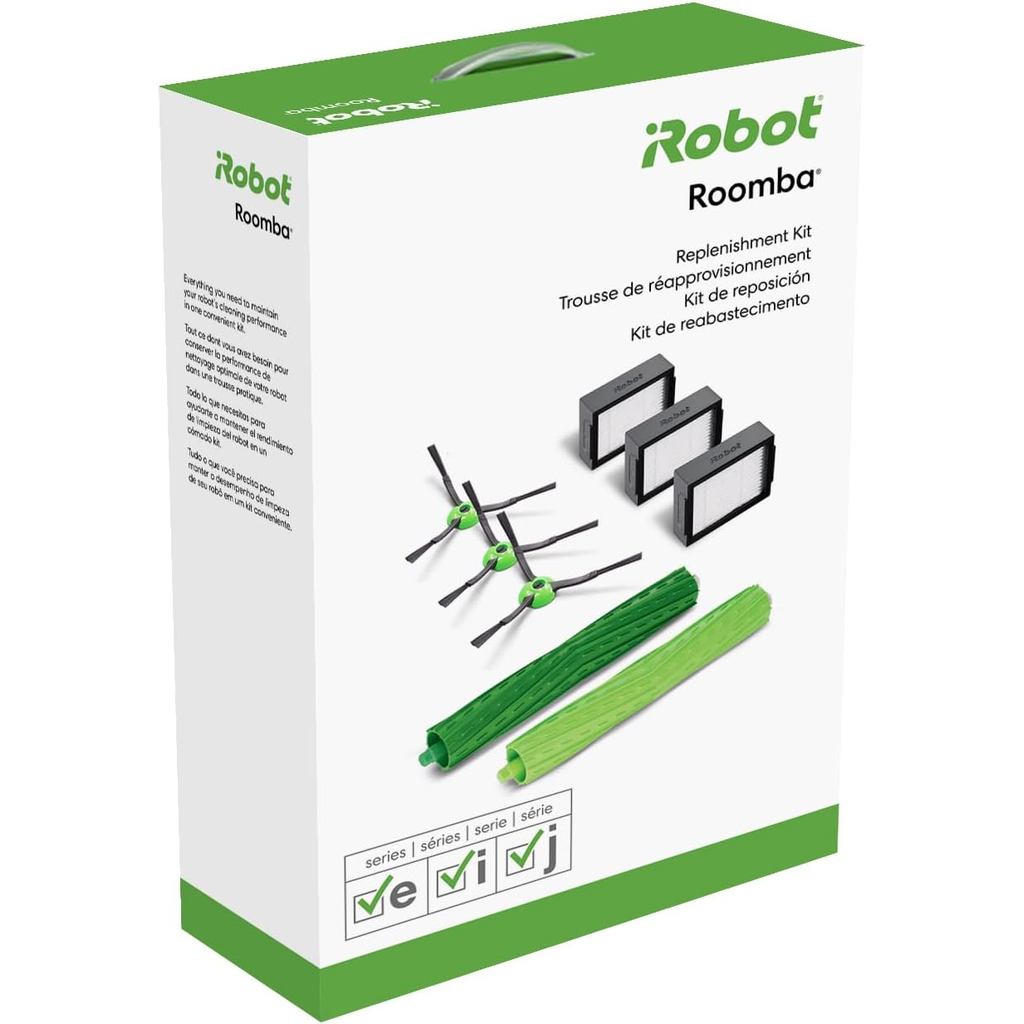 ชิ้นส่วนทดแทนแท้ iRobot - ชุดเติมเต็มสําหรับ Roomba e, i, และ j Series และ Roomba Combo i5 และ j5 Se