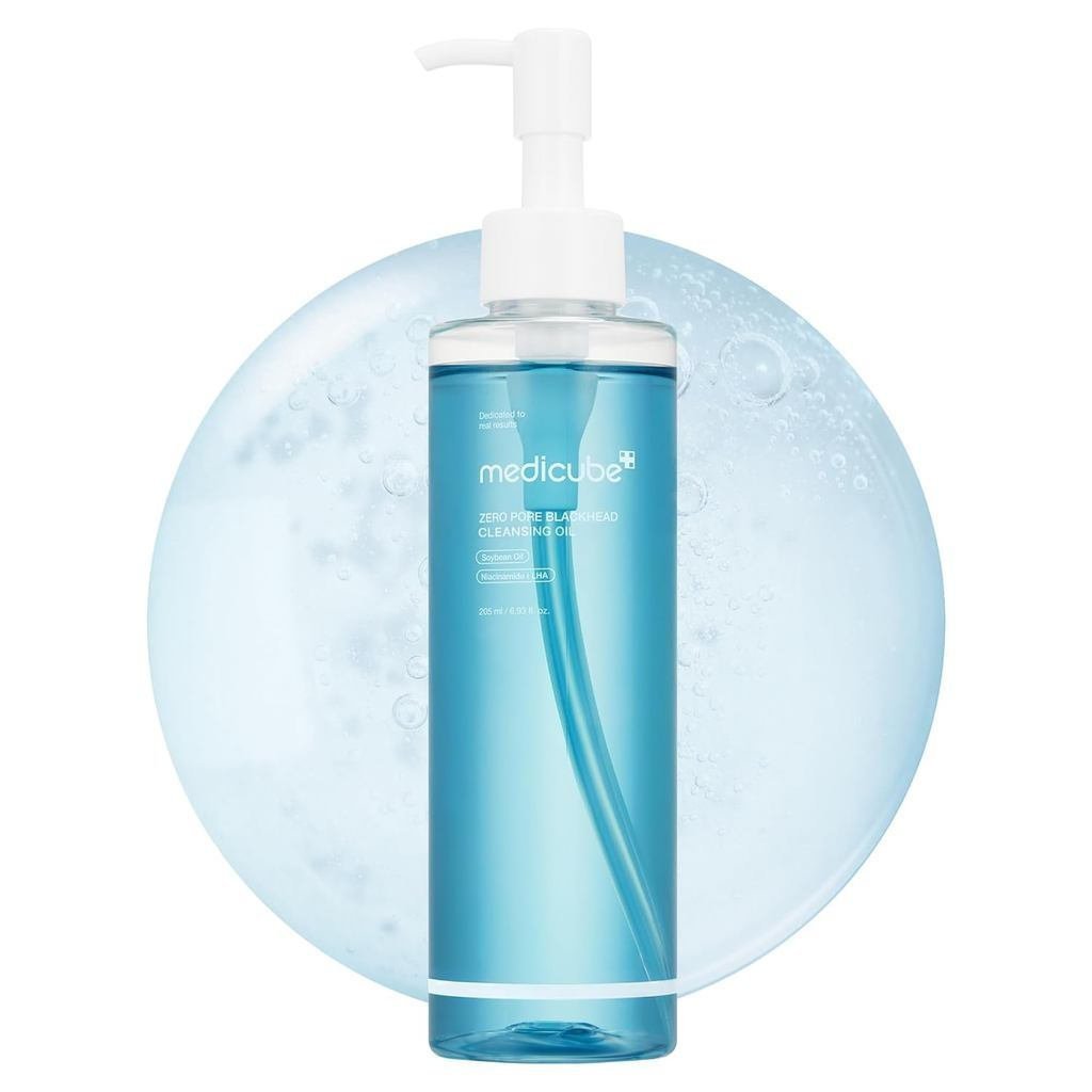 MedicubeZeroPorekheadOil|แต่งหน้าRemoverforalltypes,DailyMoistureFacialCleanser,Low-Irrtation|Korean