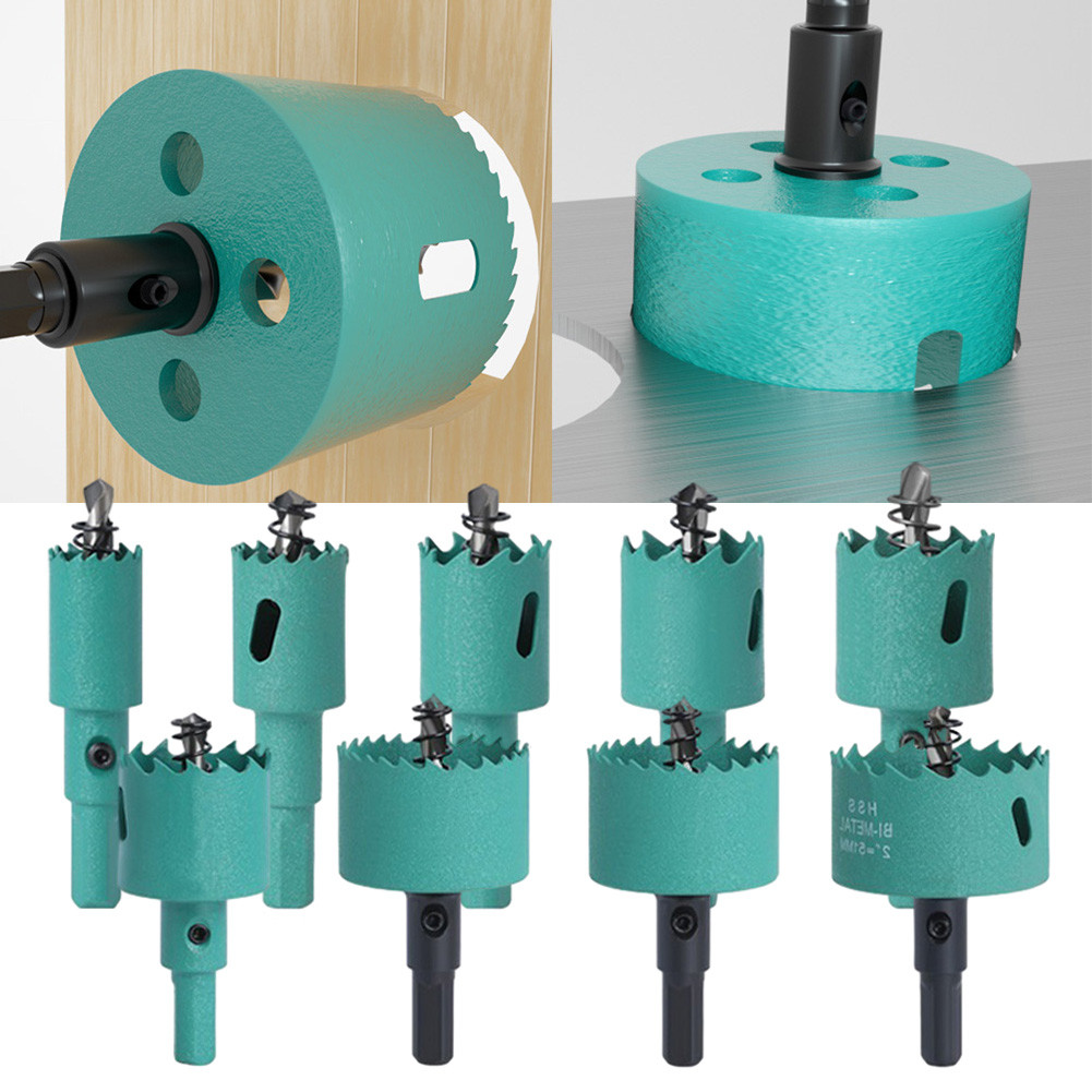 Professional Bimetal Hole Saw Drill Bit 16 50mm M42 Steel for Plastic Cutting