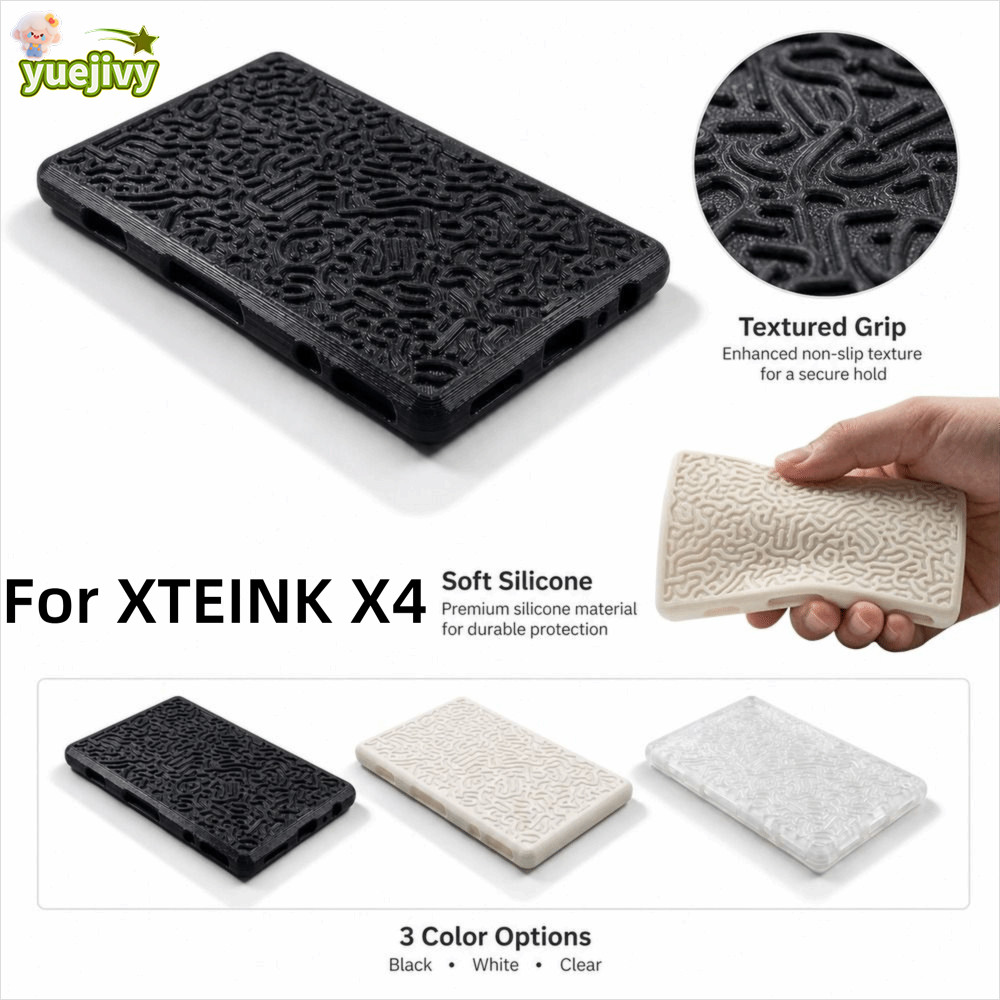 YUEJIPH EBook Reader , Soft Shell ยืดหยุ่น E-Reader Cover, ซิลิโคนน้ําหนักเบา Reader ป้องกันสําหรับ 