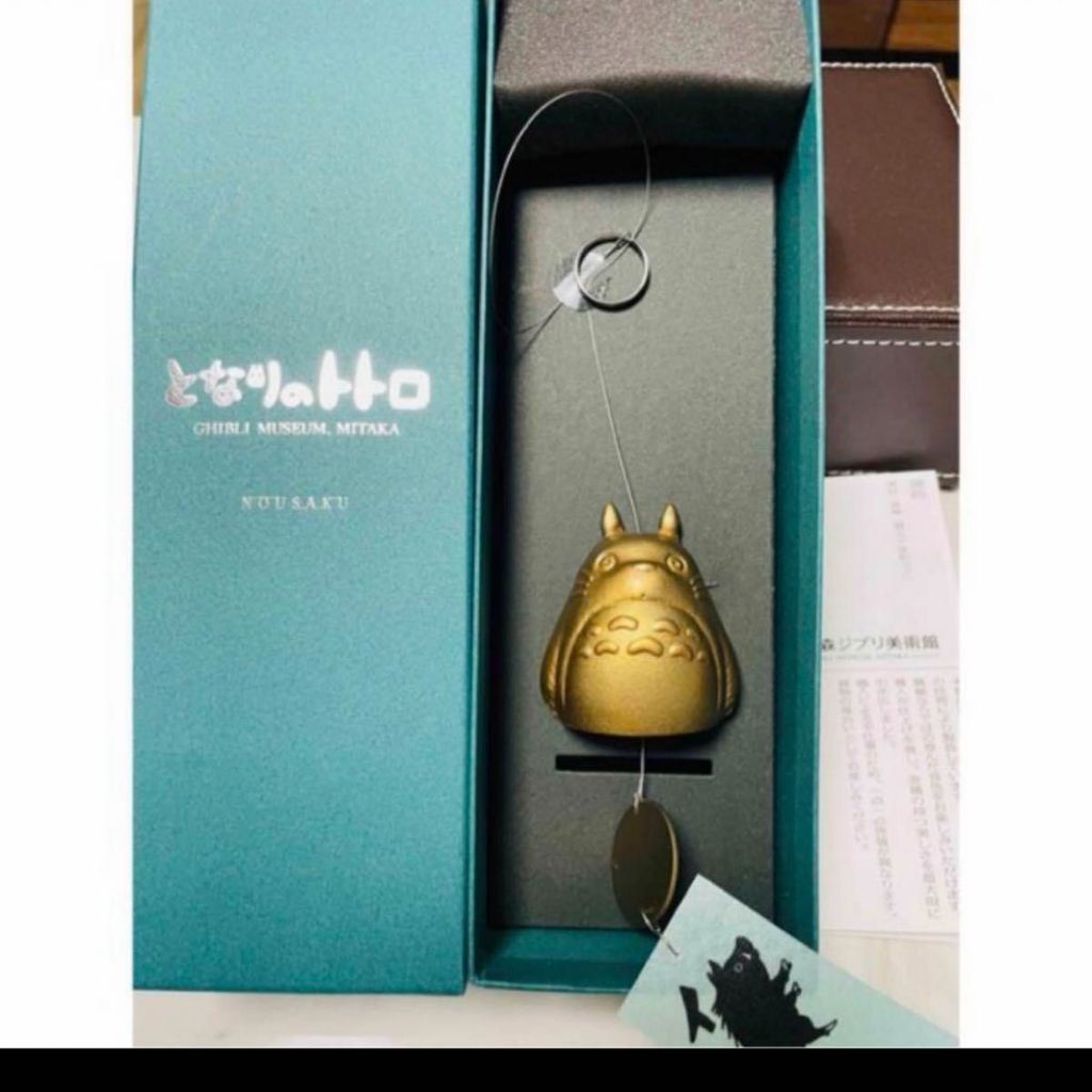 Studio Ghibli Museum Mitaka Exclusive Totoro Brass Wind Chime Furin | NOUSAKU Japan New