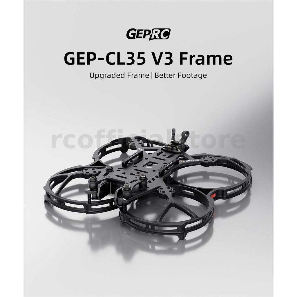GEPRC CineLog35 V3 142 มม.3.5 นิ้ว 6S ชุดกรอบใช้งานร่วมกับ O4 Air Unit Pro สําหรับ RC FPV Racing Dro