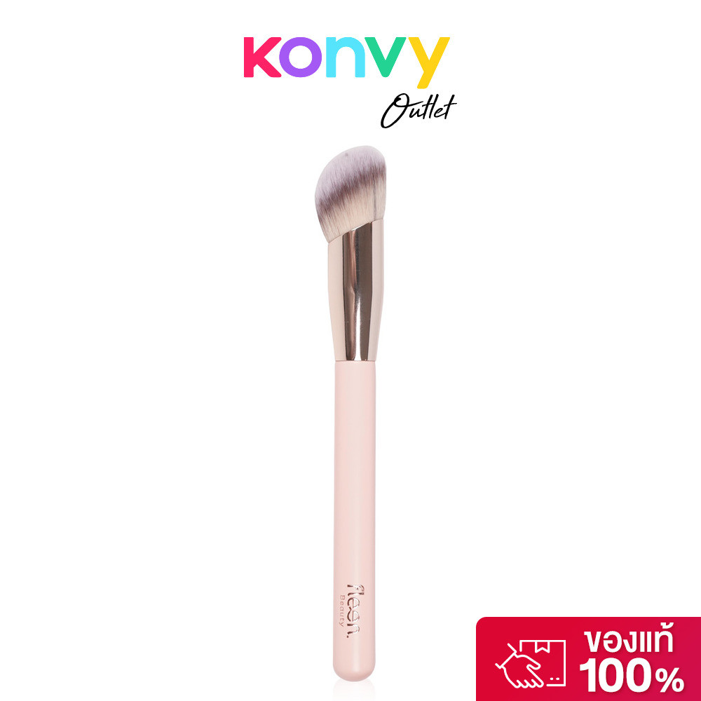 Fleen Beauty Flawless Foundation Brush 1pc ฟลีน บิวตี้ แปรงลงรองพื้น.