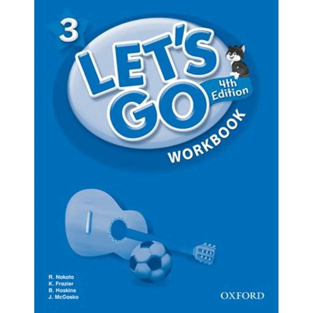 Bundanjai (หนังสือ) Let's Go 4th ED 3 : Workbook (P)