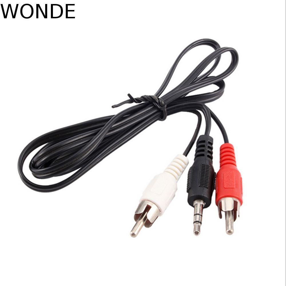 WONDE สเตอริโอ Mp3 Mp4 เครื่องเล่นอะแดปเตอร์คอมพิวเตอร์ Mini TO สายลําโพง