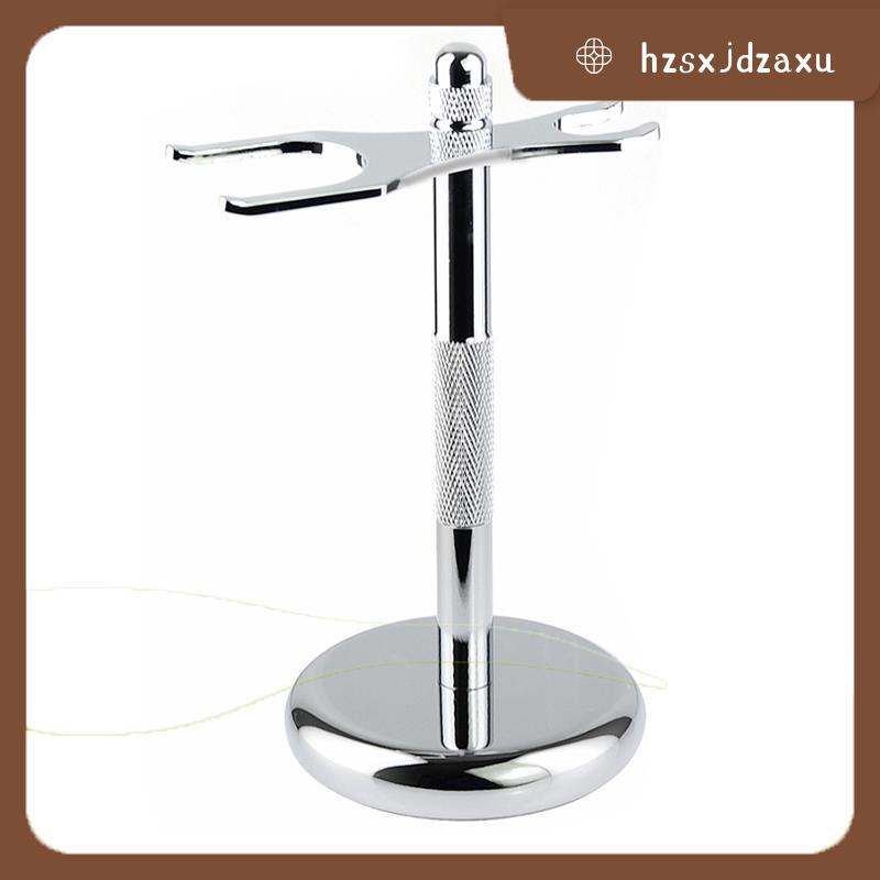 hzsxjdzaxuSafety Razors Stand with Brush Holder Razors Holder Stable to Prolong the Life of Your Raz