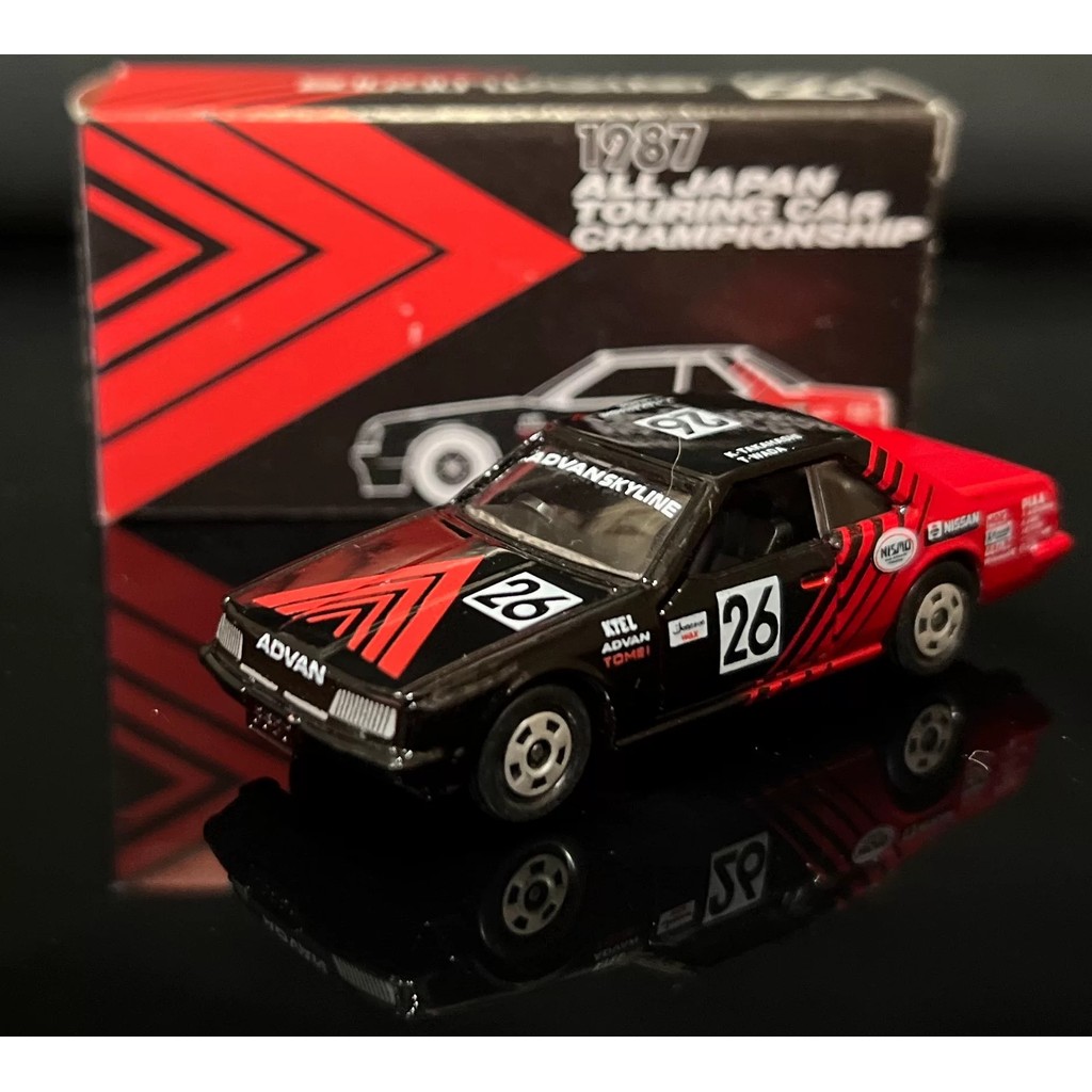 TOMICA 多美卡 天然线 SKYLINE制 日本特 GT-R R30ADVAN SKYLINEK? TAKAHASHIT- WADA1987ALL JAPAN TOURING รถ CANNONS