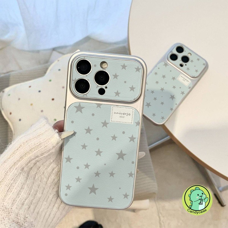 น่ารัก Star สําหรับ Xiaomi 17T 17 Pro Max 15 15T 14 14T 13 13T 12 Ultra 12T 12S 12X Mi 11i 11X 11 Lite Pro 5G 4G การ์ตูน Cool Simple Elegant หนัง PU นุ่มเคสโทรศัพท์