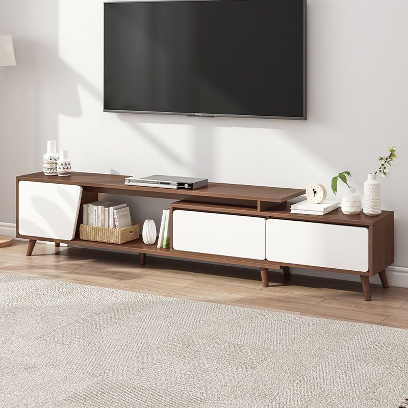 Adjustable TV Cabinet Almari Tv Living Room TV Bench Storage Tv Rack Kabinet TV/ Rak Tv Kayu 電視櫃