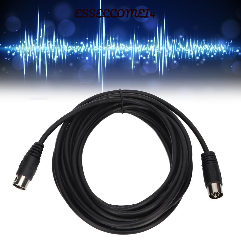 ESSECCOMEI4 DIN 8Pin to DIN 8Pin Cable, 5 M/16.4ft Plug and Play DIN 8Pin Male to DIN 8Pin Male, ยืด