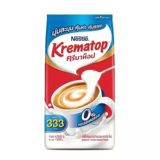 KREMATOP Gusset ครีมเทียม ตราครีมาท็อป 1000 กรัม 1 ลัง (12 ห่อ)