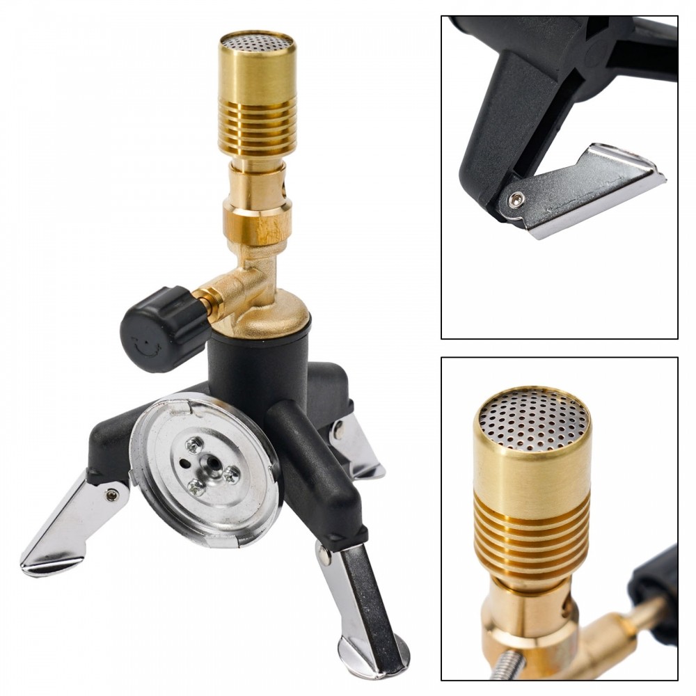 Bunsen Burner ทองเหลืองแก๊สห้องปฏิบัติการอุปกรณ์เสริมอเนกประสงค์ทองแดง