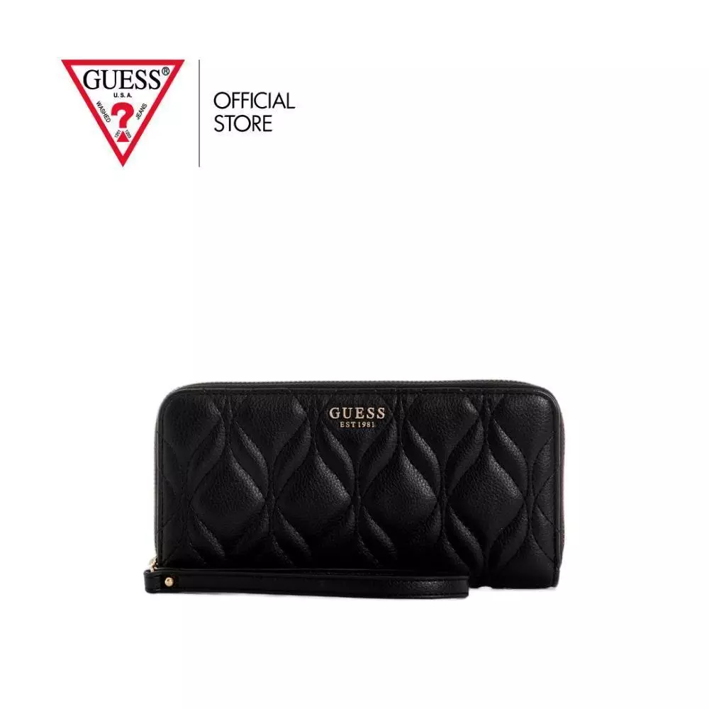 GUESS กระเป๋า รุ่น QG9733146 MAXINE SLG LARGE ZIP AROUND