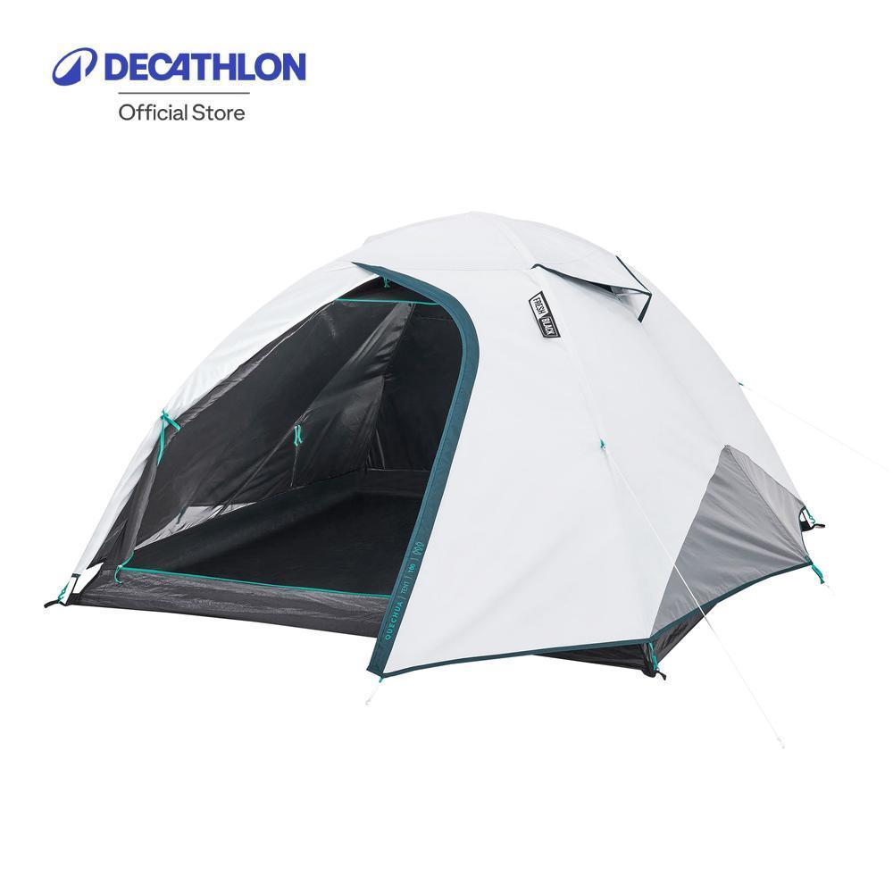 Decathlon Camping Tent Mh100 - 3-P - Fresh เต็นท์ตั้งแคมป์สำหรับ 3 คน - Black