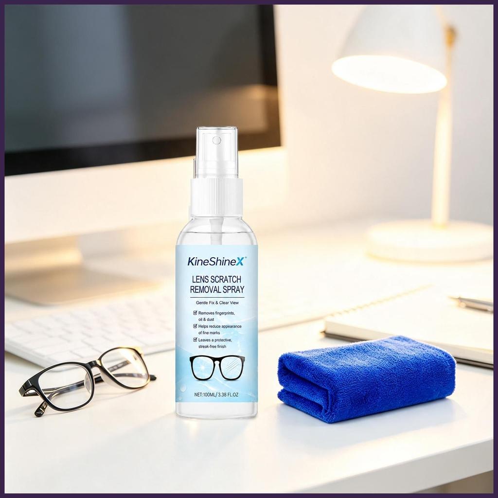 Eye Glass Scratch Remover ทําความสะอาดขัดซ่อม Clear Stain Remover เลนส์แว่นตา Scratch Remover Kit สํ