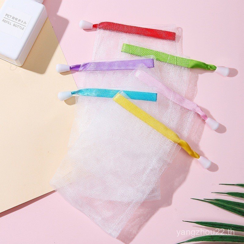 Foaming Face Washing Net Handmade Soap Foaming Cleanser สไตล์ญี่ปุ่น Facial Cleanser Foaming Net Soa