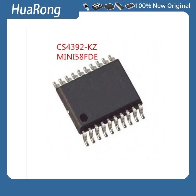 5 ชิ้น/แบทช์ CS4392-KZZ CS4392-KZ MINI58FDE MINI58F TSSOP20