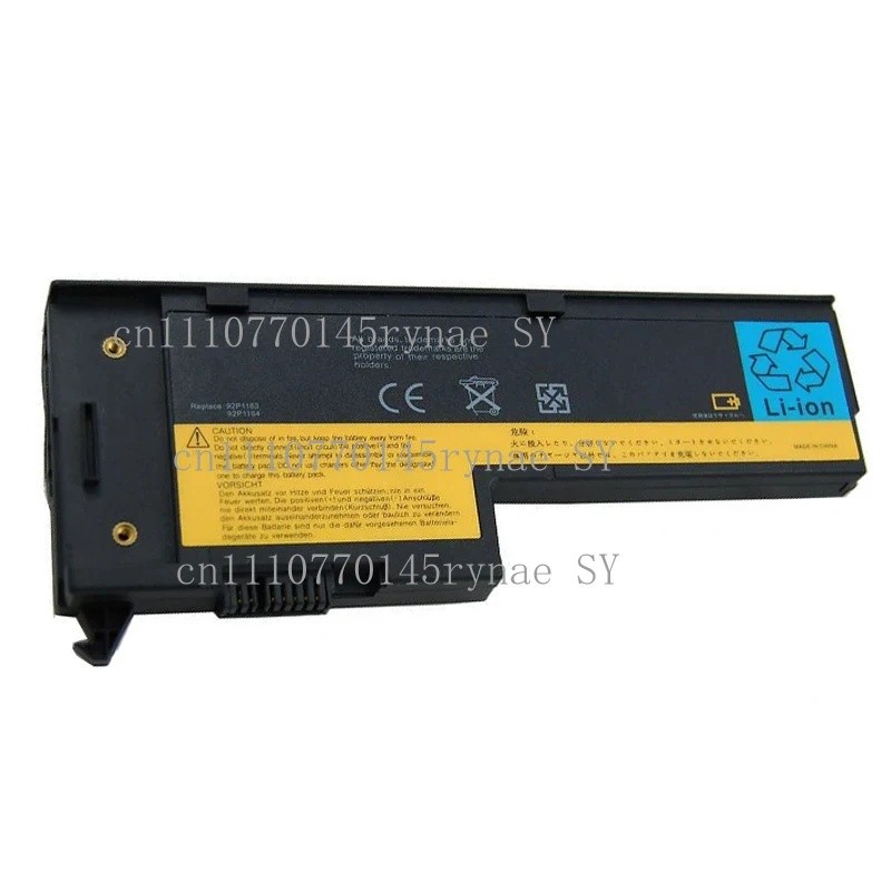 แบตเตอรี่แล็ปท็อปทดแทนสําหรับ IBM Lenovo X60 X61 X60S X61S Series
