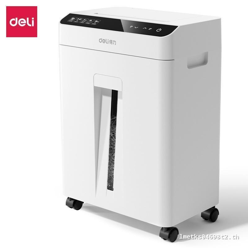 Deli GA810/GA811 เครื่องทําลายเอกสาร Office ระดับเฉพาะ 5/4 เครื่องทําลายไฟล์กําลังสูงที่เป็นความลับ