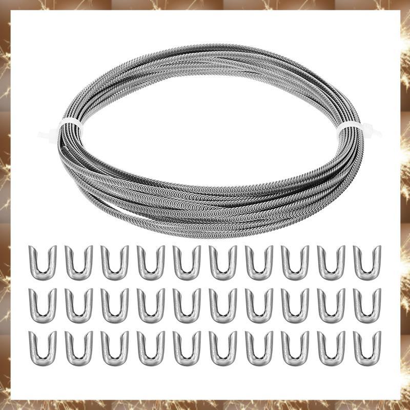 (Y OK N)Spiral 304 สแตนเลส Boning, โลหะแบนสําหรับรัดตัว Boning 30 เคล็ดลับเหล็กสําหรับรัดตัว Lacing 