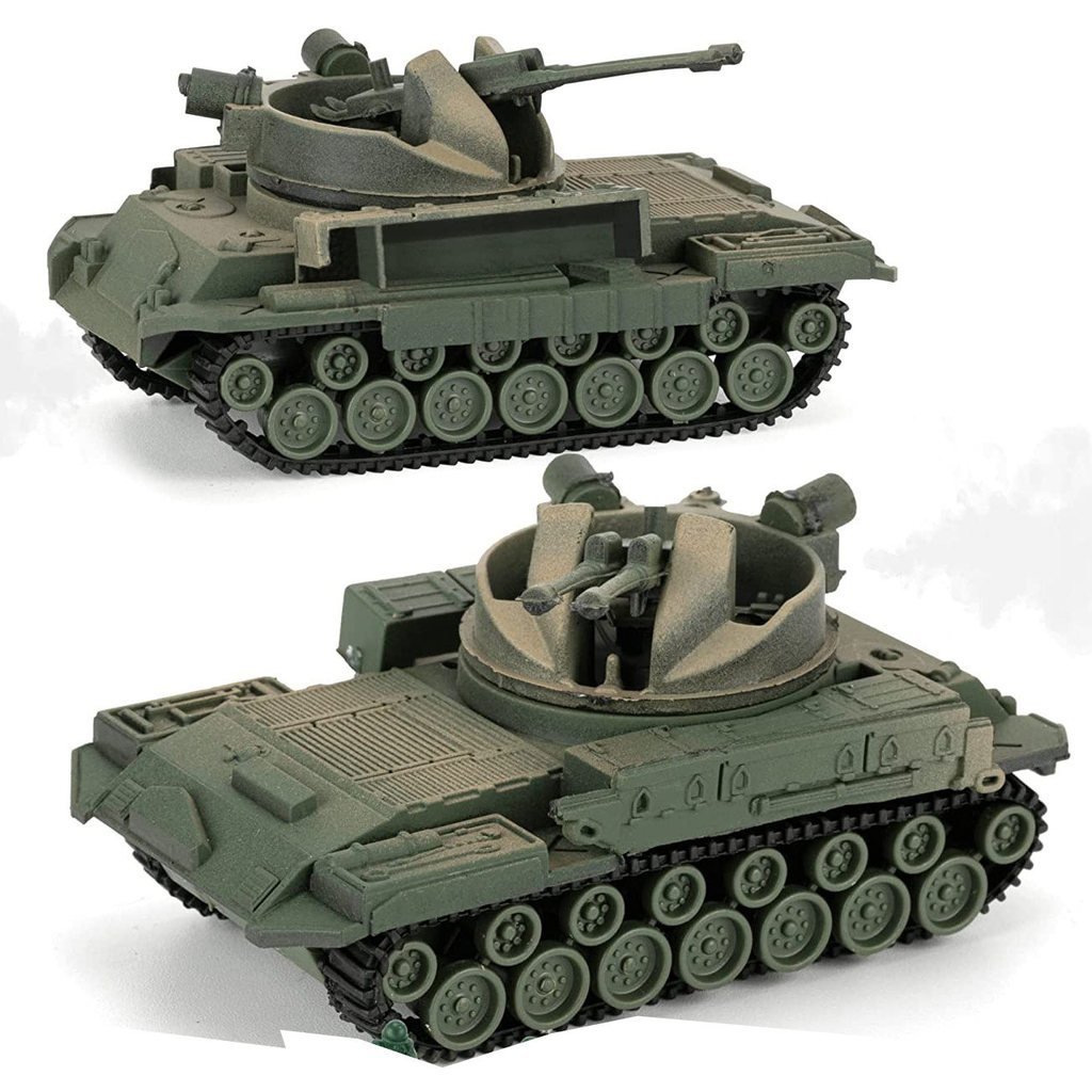 M42 Air-Proof ถัง 1: 72 Self-High Cannon 4d ประกอบทหาร US Army ของเล่นเด็ก 1/72 CAC4