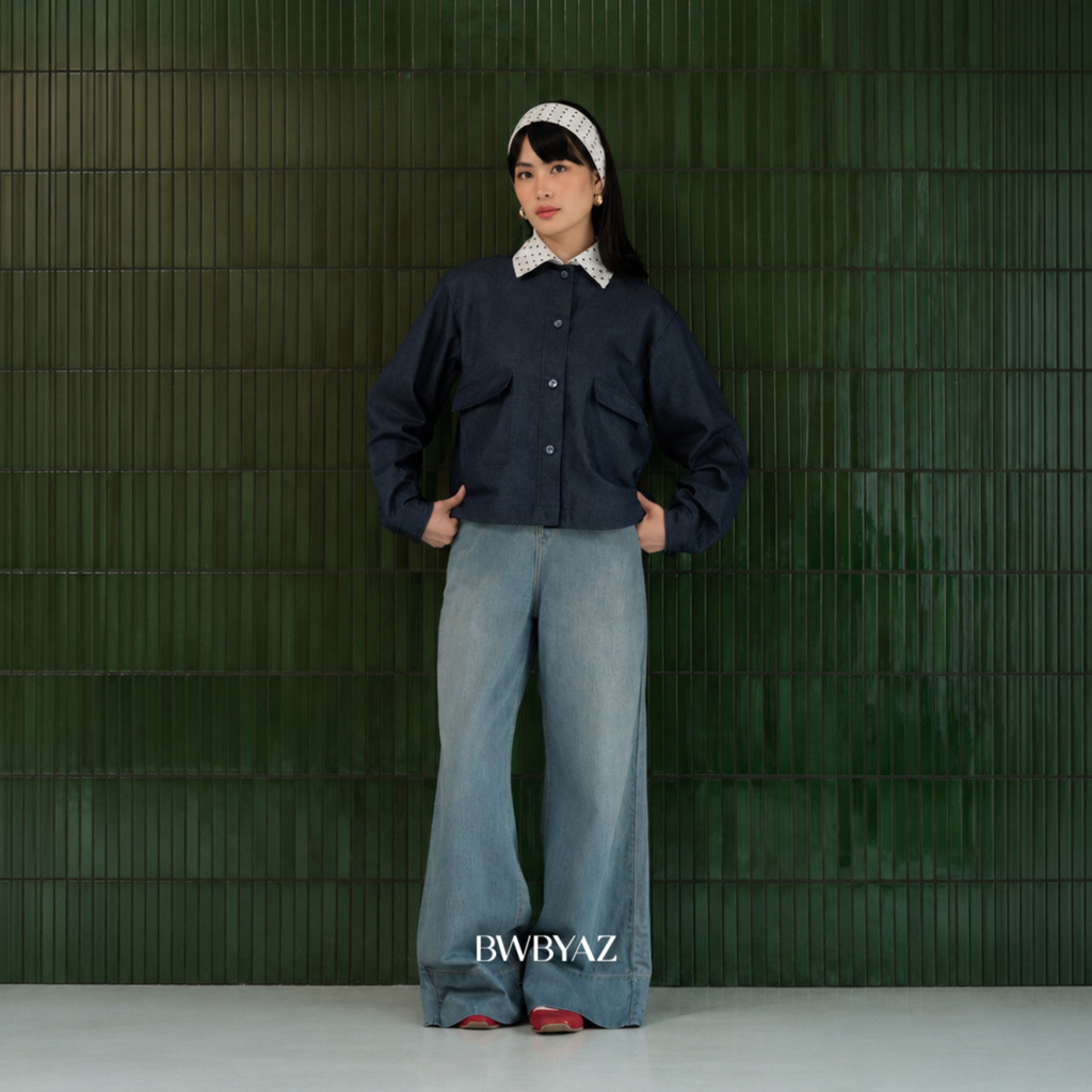 BWBYAZ - เสื้อแจ็คเก็ต Kiana Boxy