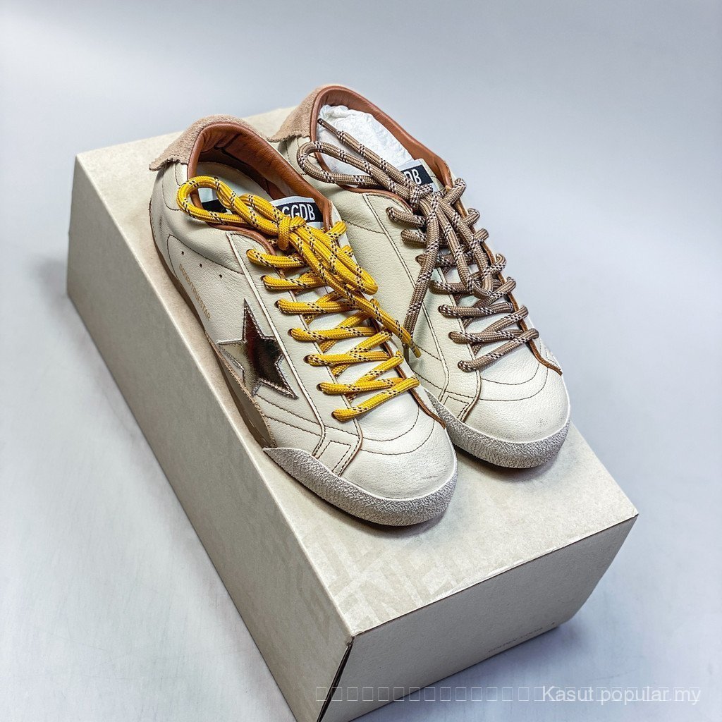 รองเท้าลําลองผู้หญิง Golden Goose TrueStar LowTop รองเท้าสกปรกแบบแบน 3UT1 5N50