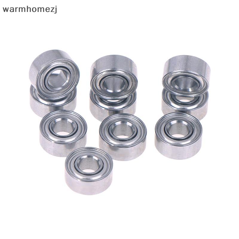 Warmhomezj 10pcs 683ZZ 3*7*3 มม.แบริ่งขนาดเล็ก Chrome เหล็ก 683 ZZ 2Z 683Z ภายใน Bore 3 มม.ขนาดเล็ก 